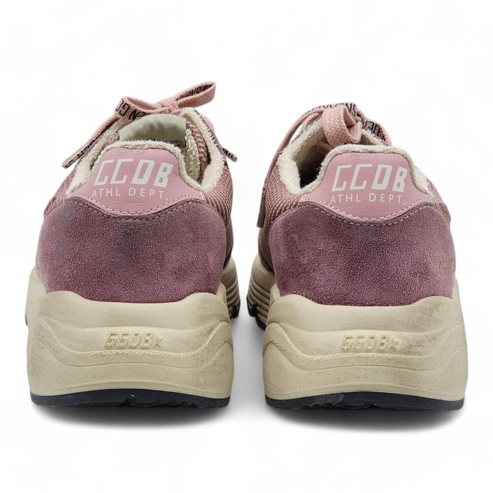 Golden Goose Running Sole Lace-Up Sneakers in Pink EU 40 US 10 - New $695 - Picture 5 of 8
